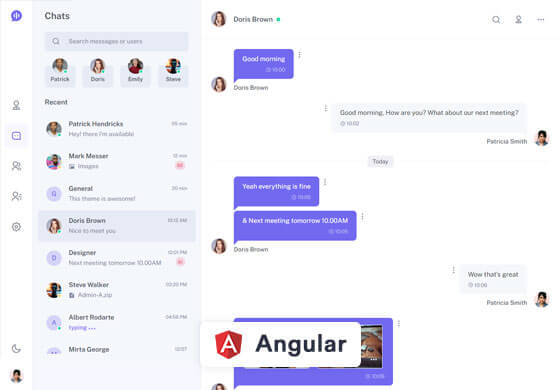 Chatvia - Angular Chat App Template