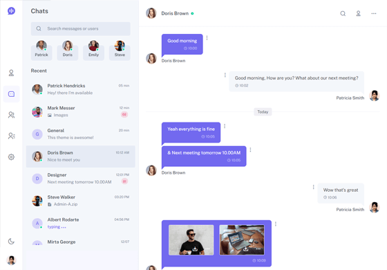 Chatvia - HTML5 Chat Template