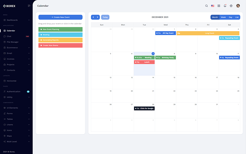 app calendar